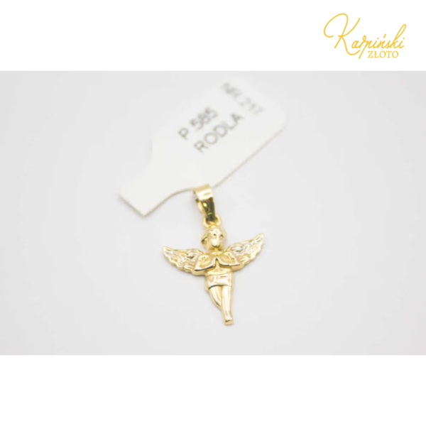 Piękna Złota Zawieszka P.585 W. 1,01G Nr.217 Rodła